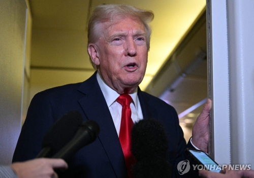 도널드 트럼프 미국 대통령.