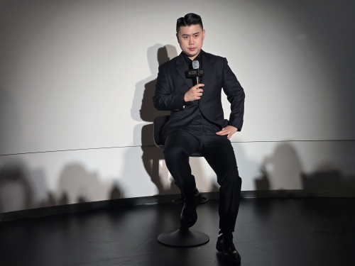 이날 행사에 참석한 권성준 셰프가 기자들의 질문에 답하고 있다. [사진 = 안솔지 기자]