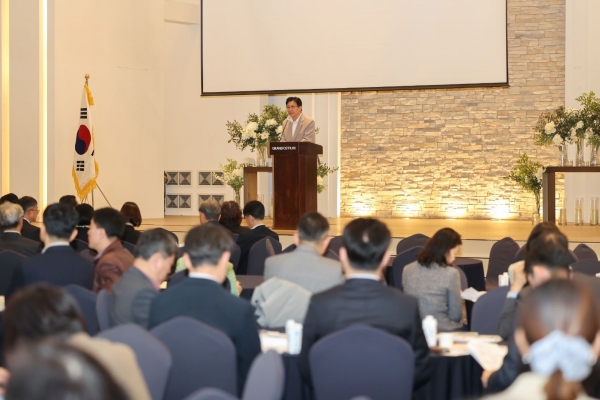 도성훈 인천시교육감은 지난 16일 문학경기장 그랜드오스티엄에서 열린 '제10회 2025년 인천교육포럼 정기총회'에 참석했다.