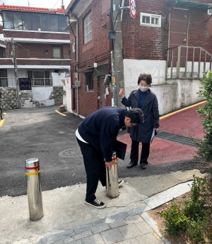 ▲ 안전 순찰하는 모습 [사진= 성동구 제공]
