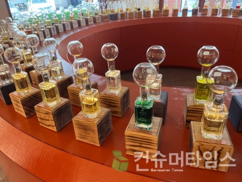 푸에기아1833 청담 갤러리. [사진=김유영 기자]
