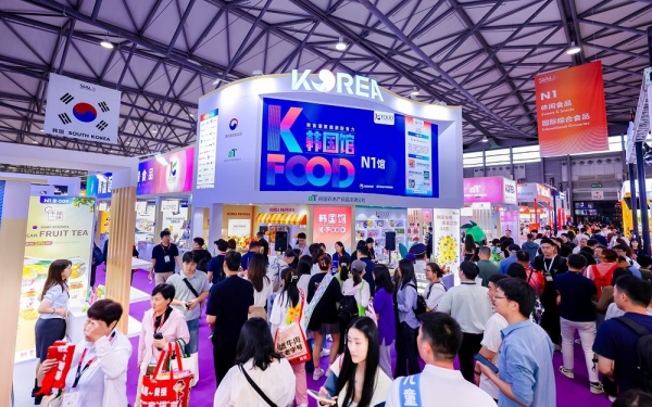 2025 SIAL 상하이 식품박람회 한국관 전경(사진제공=한국농수산식품유통공사(aT))