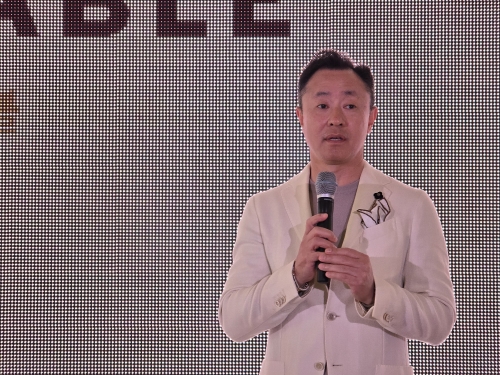 26일 열린 발베니 미디어데이에서 김효상 윌리엄그랜트앤선즈코리아 대표가 인사말을 하고 있다. [사진 = 안솔지 기자]