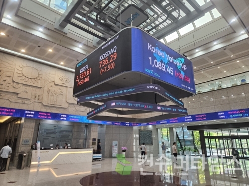 코스피, 1.89% 올라 2720대 마감…10개월 만에 최고