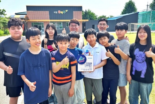 우리금융, '드림라운드' 현판식 개최…지방 골프꿈나무 육성