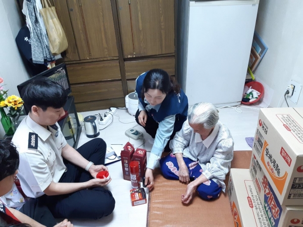 인천쪽방상담소 활동 모습(사진제공=인천시)