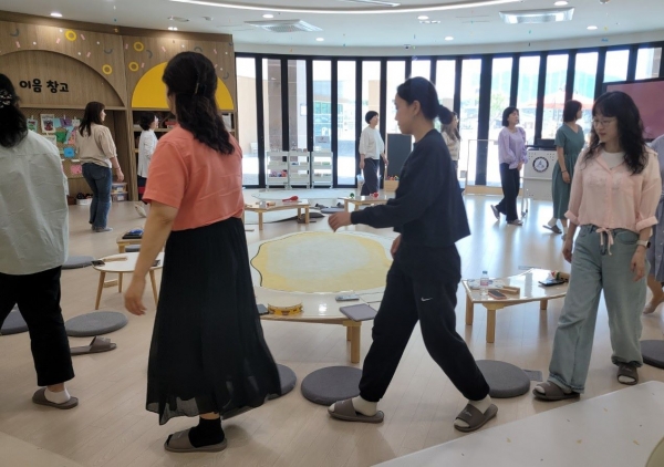 경기도교육청(교육감 임태희)이 4일과 5일 유치원 핵심교원을 대상으로 '함께하는 수업 성장·나눔 워크숍'을 개최했다.