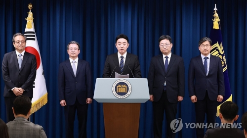 李대통령, 정책실장에 김용범 전 기재부 1차관 임명