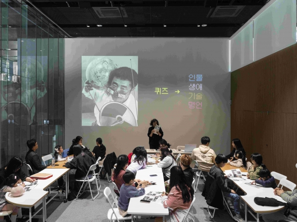 프로그램 운영모습(사진제공=경기문화재단 백남준아트센터)