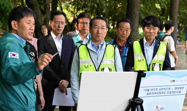 유정복 시장, '부평구 주요 사업 현장' 점검…