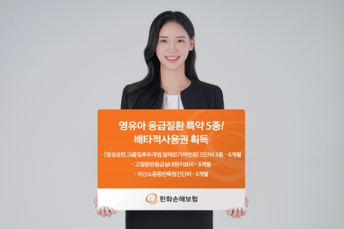 한화손보, 제3보험 배타적사용권 5종 획득