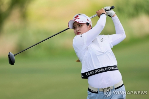 최혜진, 여자 PGA 챔피언십 3R 3위…선두 이민지와는 7타차