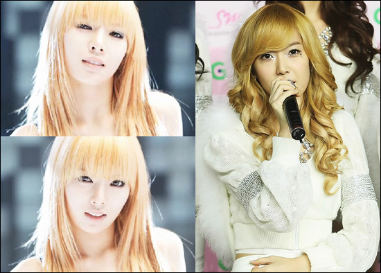 사진설명=포미닛 현아(좌측), 소녀시대 제시카 (우측)