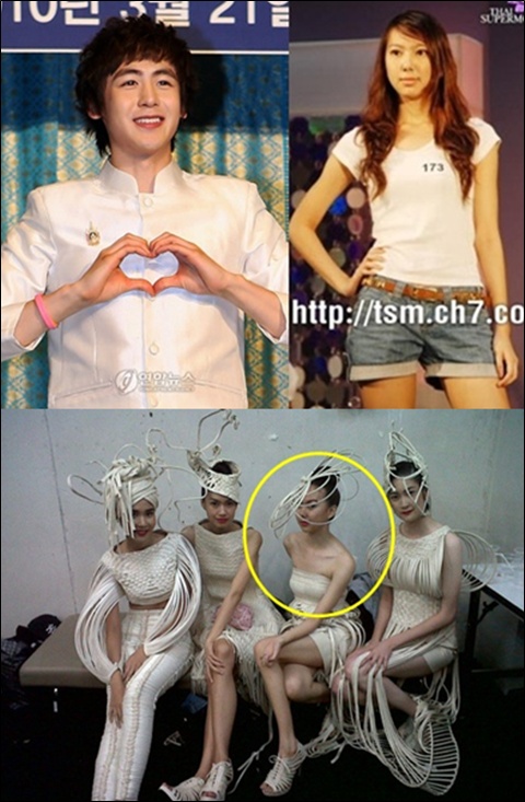 ▲사진설명=닉쿤과 여동생 야닌(출처/연합뉴스, tsm.ch7.com)