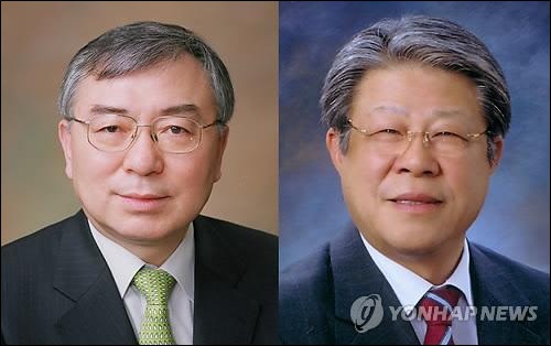김홍두 부회장(왼쪽)과 변정수 부회장