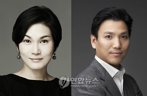 8일 부부가 나란히 부사장으로 승진 한 삼성그룹 이건희 전 회장의 둘째 딸인 이서현 제일모직 전무(왼쪽)와 남편인 김재열 제일모직 전무